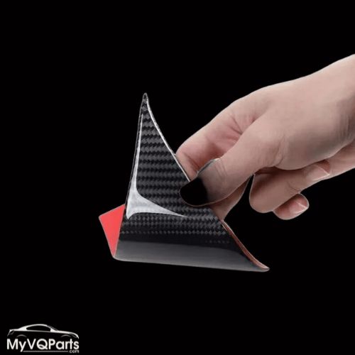 MyVQParts Real Carbon Fiber Car Window B Pillar Trim cover for Nissan 350Z Z33