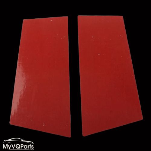 MyVQParts Real Carbon Fiber Car Window B Pillar Trim cover for Nissan 350Z Z33