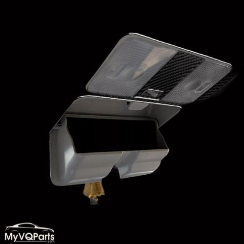 MyVQParts 3Pcs Carbon Fiber Interior Overhead Light Cover Trim For Nissan 350Z 2003-2009