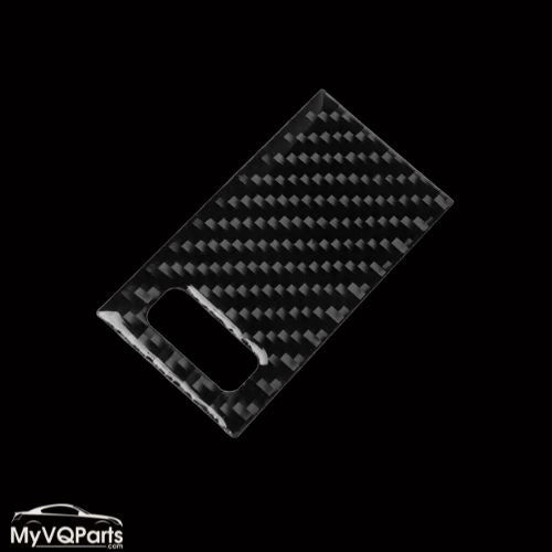 MyVQParts 3Pcs Carbon Fiber Interior Overhead Light Cover Trim For Nissan 350Z 2003-2009