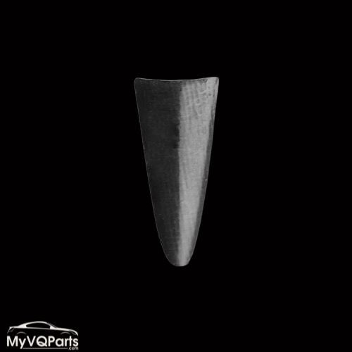 MyVQParts 2x Carbon Fiber Steering Wheel +Gear Shift Knob Head Trim For Infiniti Q50 14-17