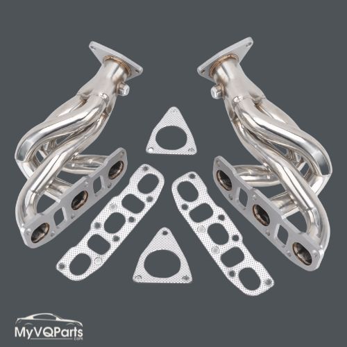 MyVQParts Nissan 370Z 09-13 Infiniti G37 08-13 3.7L Stainless Steel Manifold Header