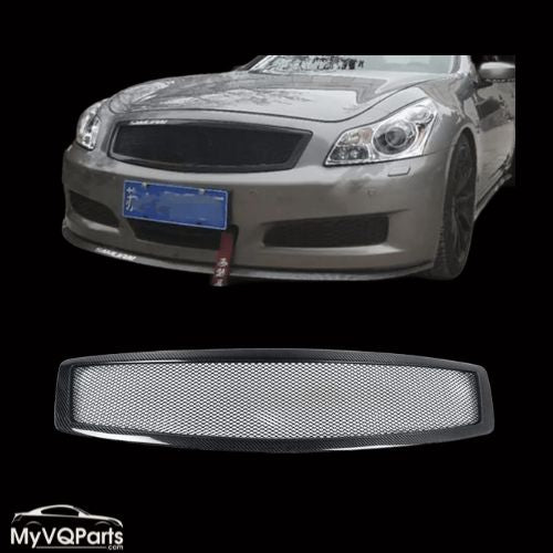 MyVQParts Front Bumper Grill Grille W/O Emblem For 2007-2009 2008 Infiniti G G35 G37 Sedan