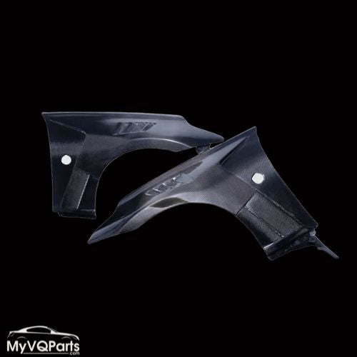 MyVQParts V2 Vented style Carbon Fiber Front Fenders for Nissan 370Z Z34 2009-2021