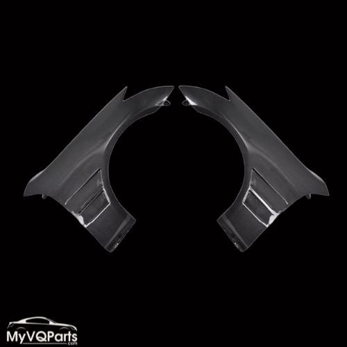 MyVQParts Carbon Fiber Front Side V2 Fenders for Infiniti G35 Coupe 2003-2007