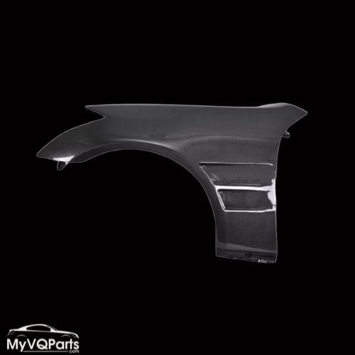 MyVQParts Carbon Fiber Front Side V2 Fenders for Infiniti G35 Coupe 2003-2007