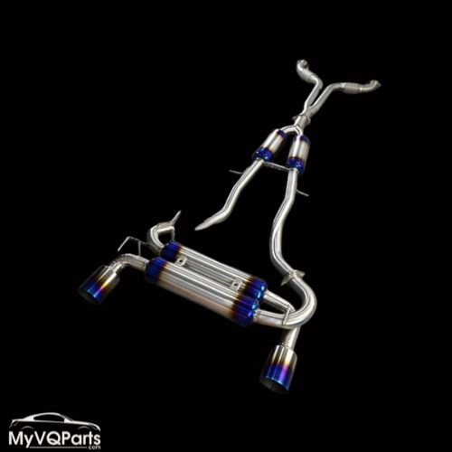 MyVQParts V1 Titanium Catback Exhaust for Nissan 370z