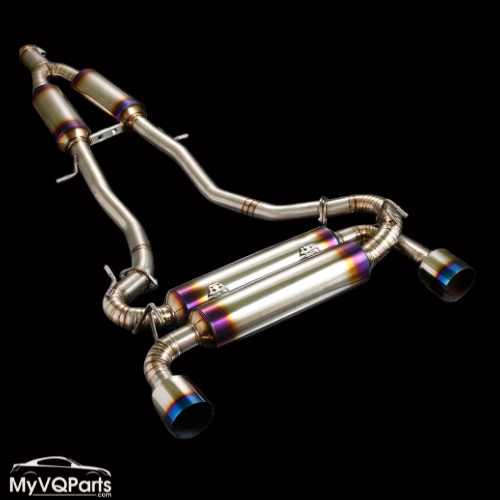 MyVQParts V1 Titanium Catback Exhaust for Nissan 370z