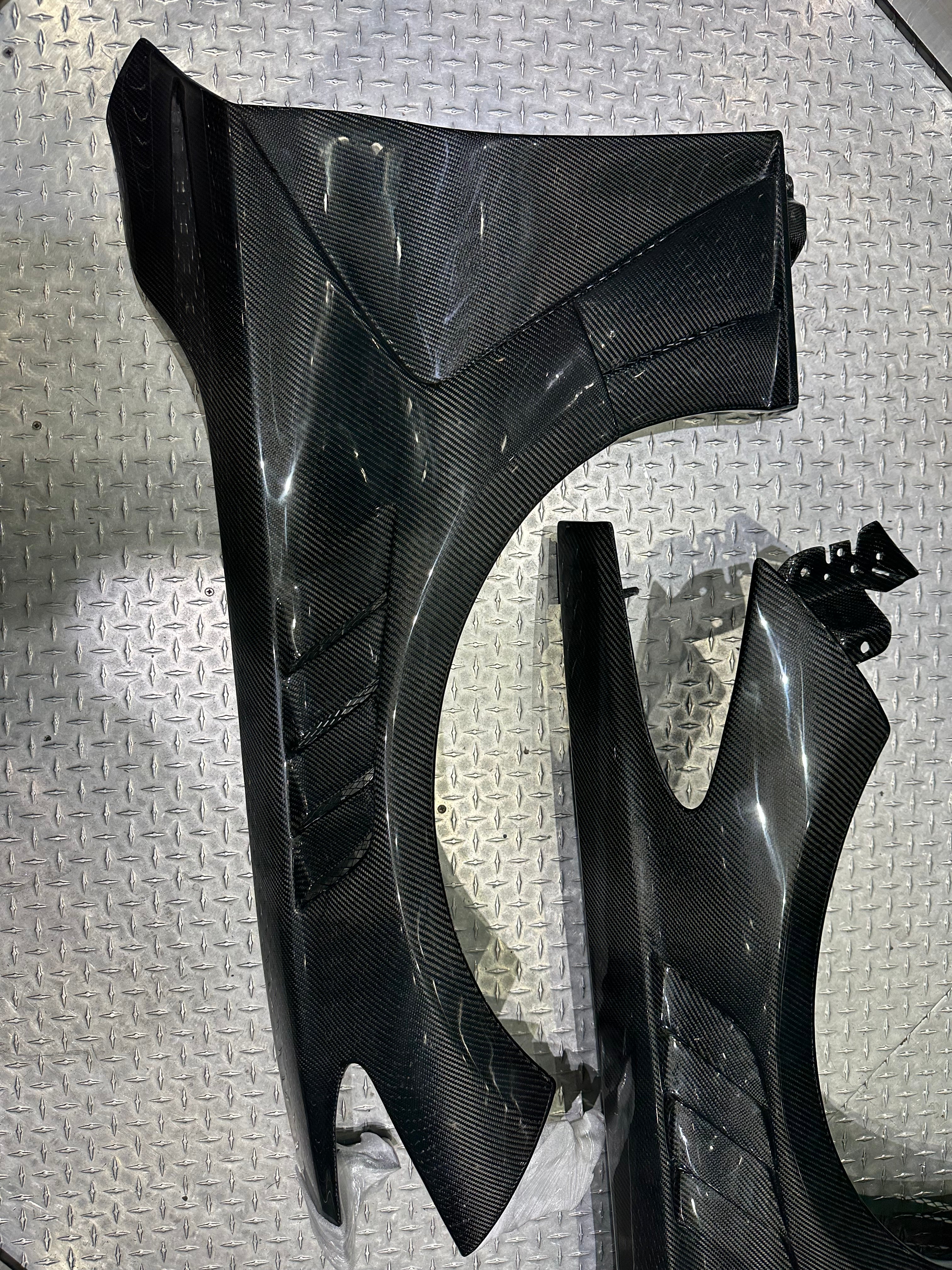 MyVQParts V2 Q60 Full Carbon Fiber Fenders