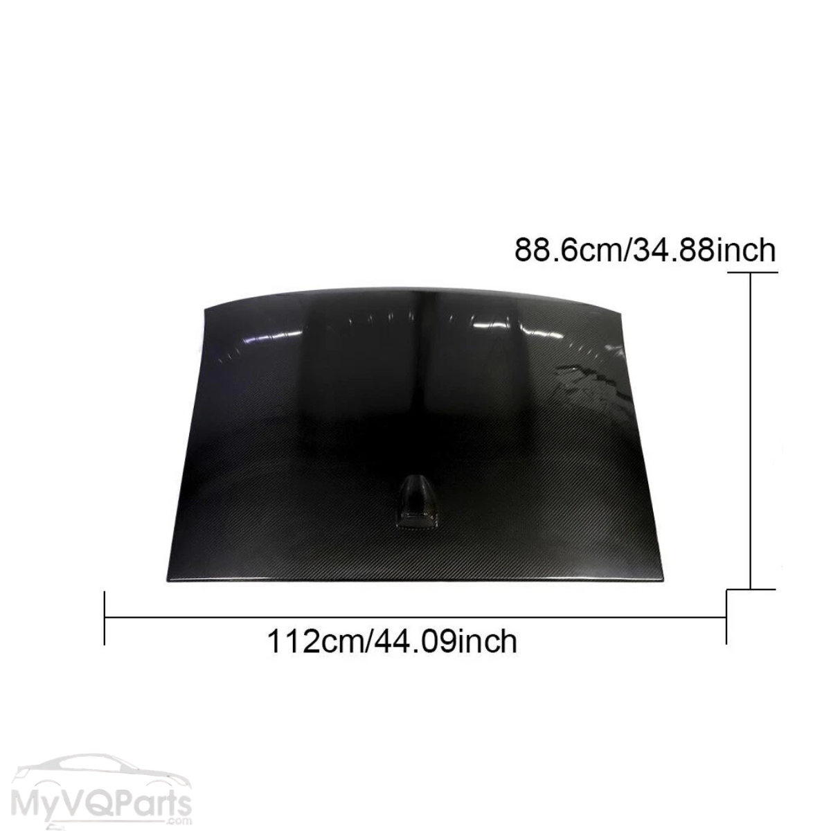 Myvqparts Fit for Nissan Z 400Z Coupe (2023+) Real Carbon Fiber Roof Cover