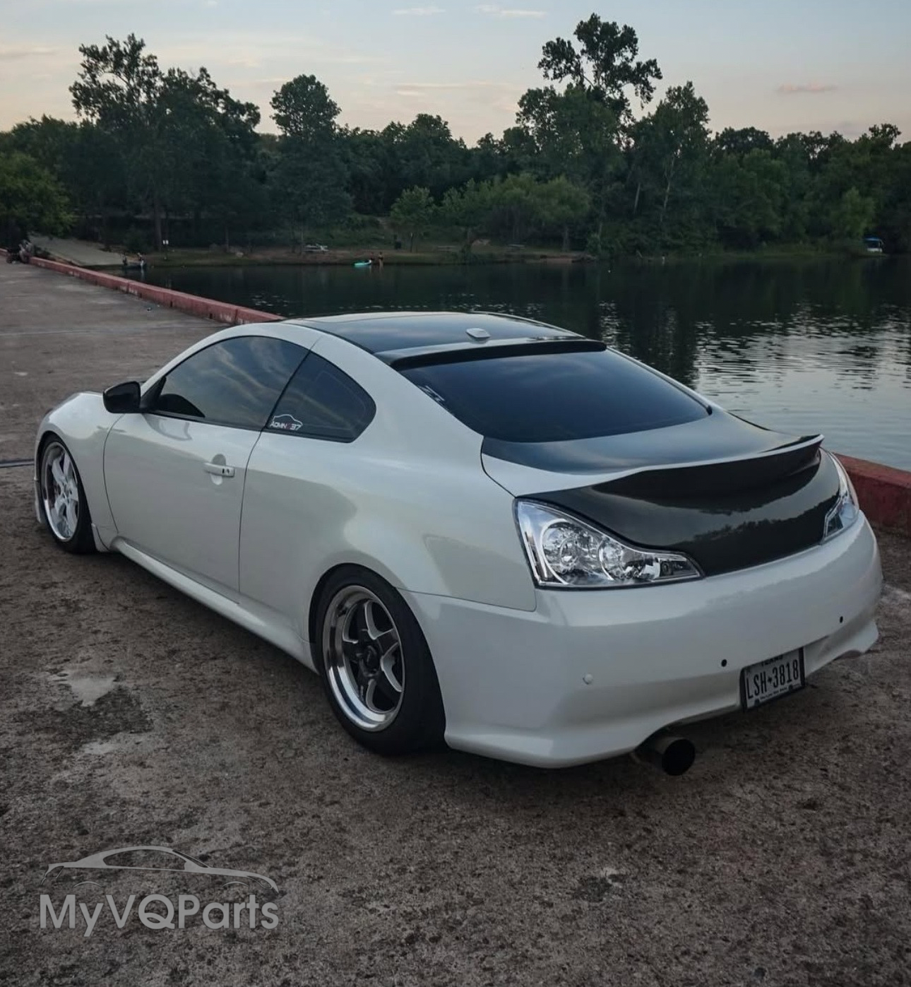 MyVQParts G37 Clears G37 Coupe Premium Clear Taillights (2008-2015)