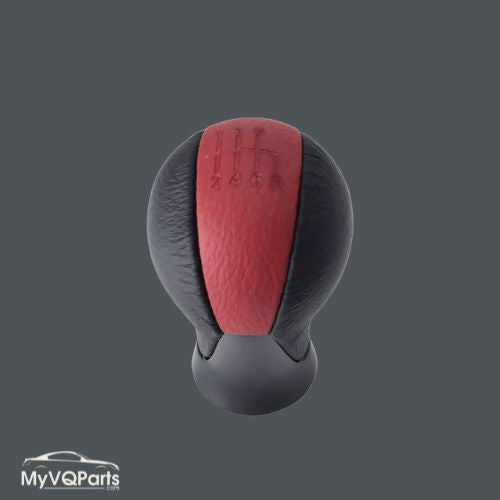 MyVQParts Black Red Shift knob Manual shifter for 2009-2023 Nissan 370Z NISMO Z34