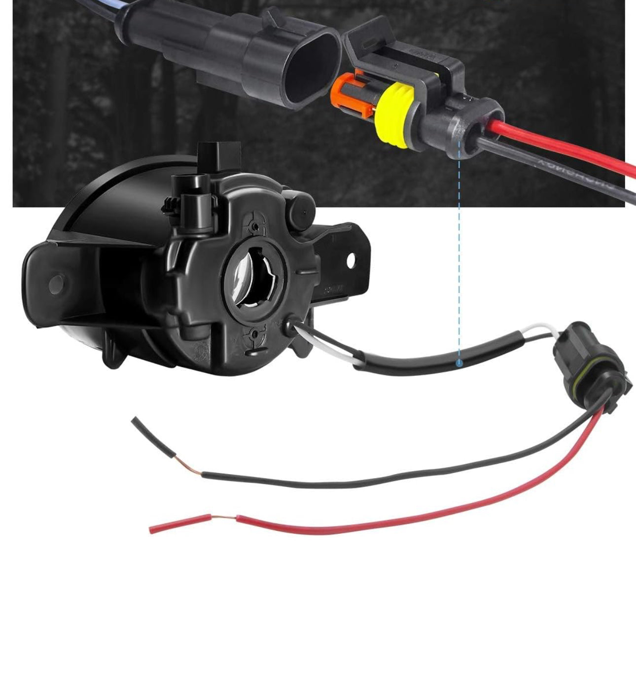 MyVQParts Premium Ultra Bright Halo Fog Lights