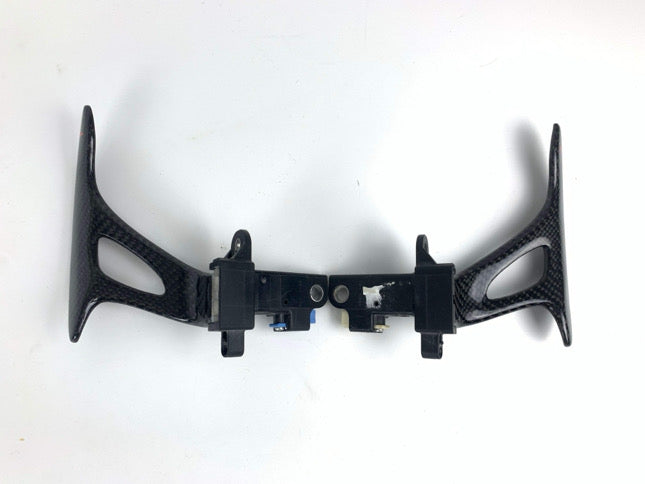 MyVQParts Custom Carbon fiber, steering wheel paddle shifter set for G37,Q50,Q60,370z,GTR