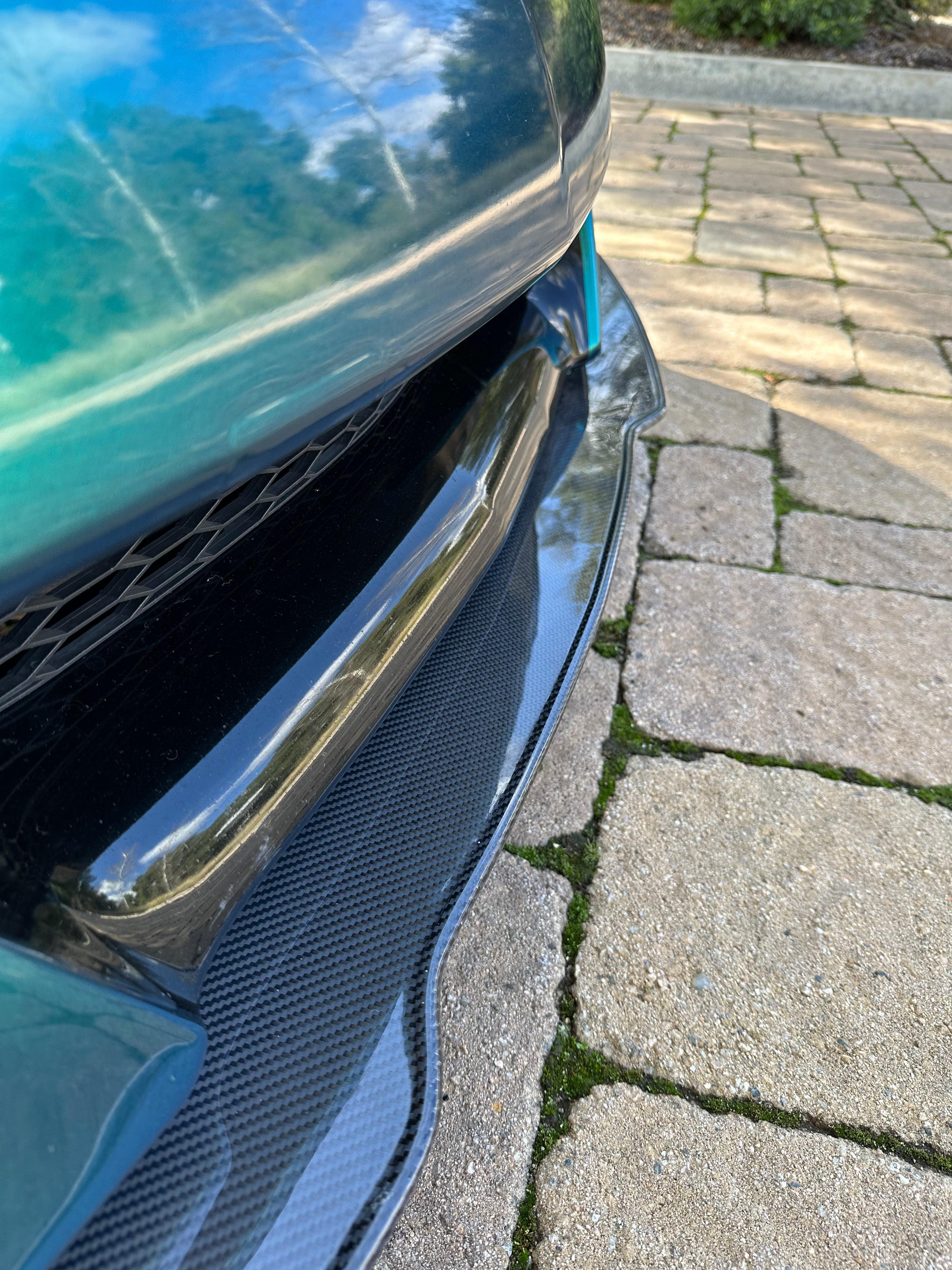 MyVQParts Full Carbon Fiber Front Splitter for Infiniti G37 IPL Coupe