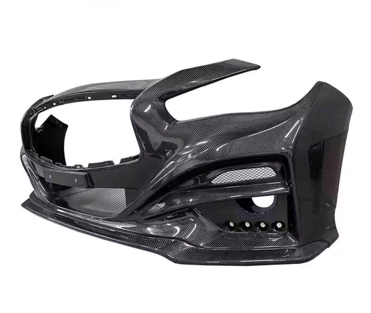 MyVQParts JDM Impulse Style Full Carbon Fiber Front Bumper – Infiniti Q50