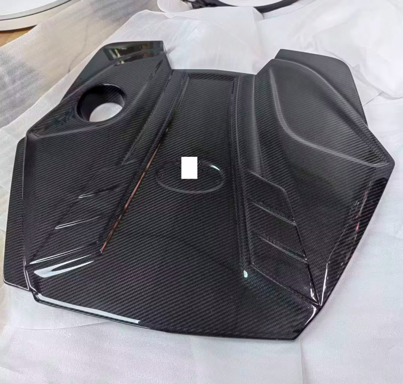 MyVQParts Full Carbon Fiber Engine Cover for Infiniti Q50/Q60 VR30 3.0TT