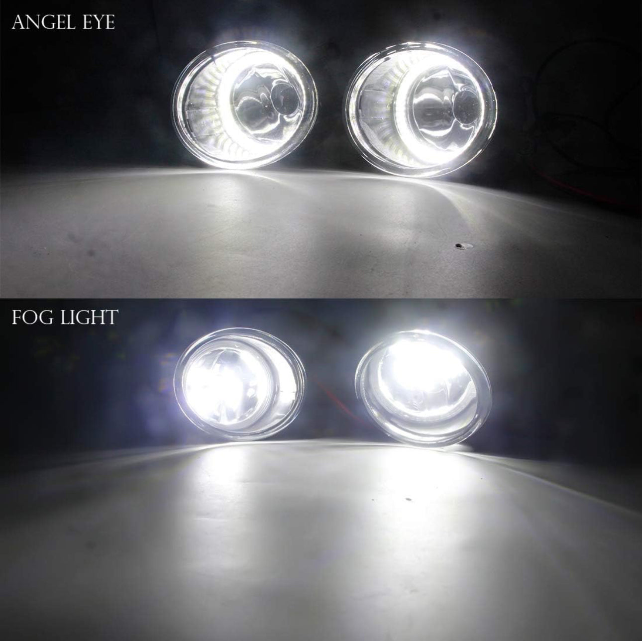 MyVQParts Premium Ultra Bright Halo Fog Lights