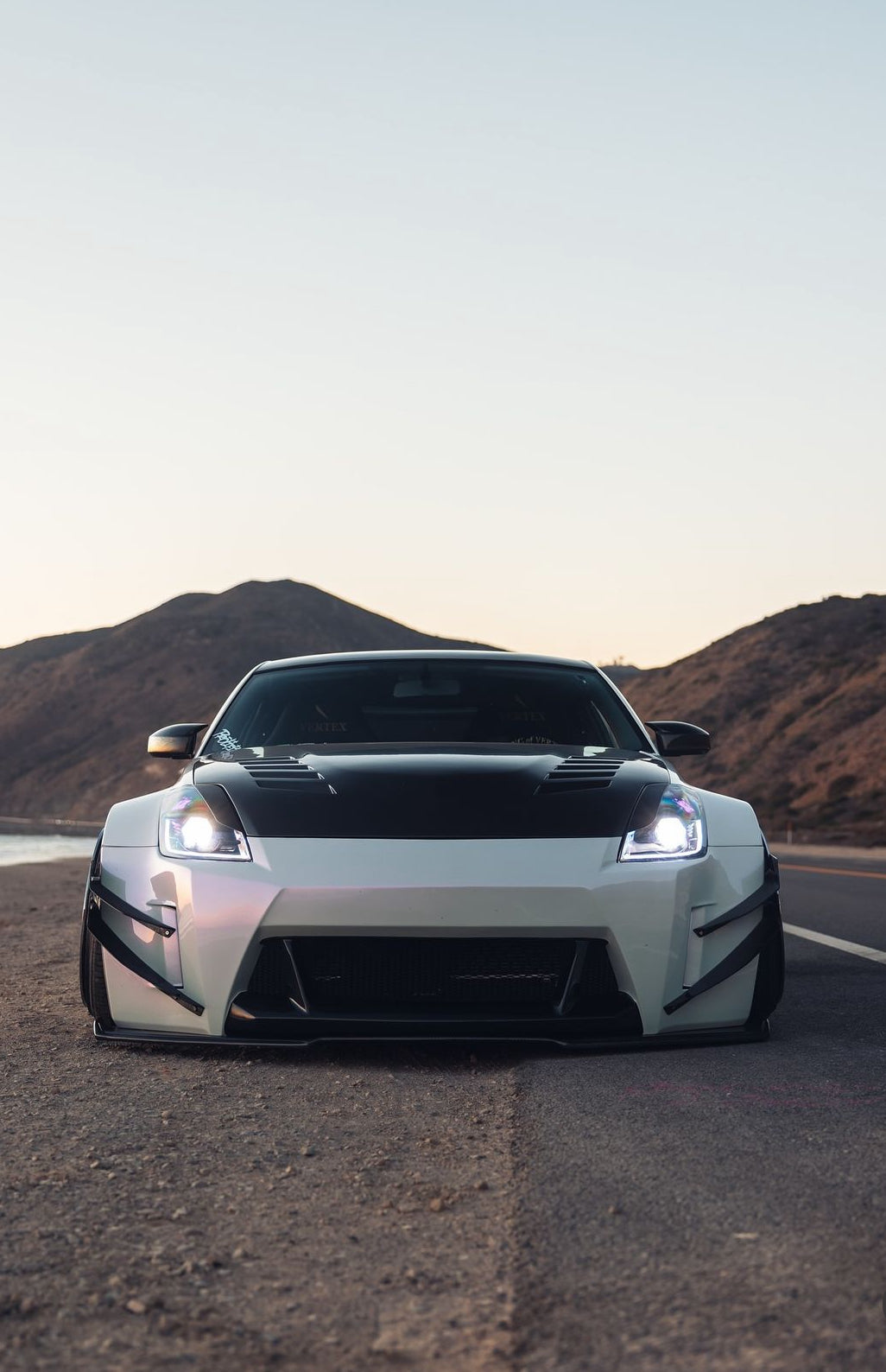 MyVQParts 2003-09 NISSAN 350Z Z33 M STYLE REAL CARBON FIBER SIDE MIRROR COVER CAP