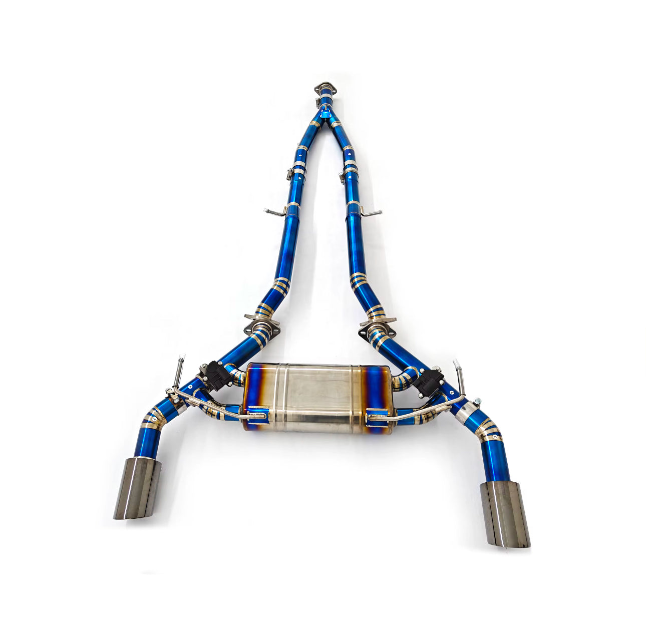 MyVQParts VR30DDTT Q50/Q60 3.0T RWD/AWD Valved Cat-Back Exhaust System | Stainless Steel & Titanium