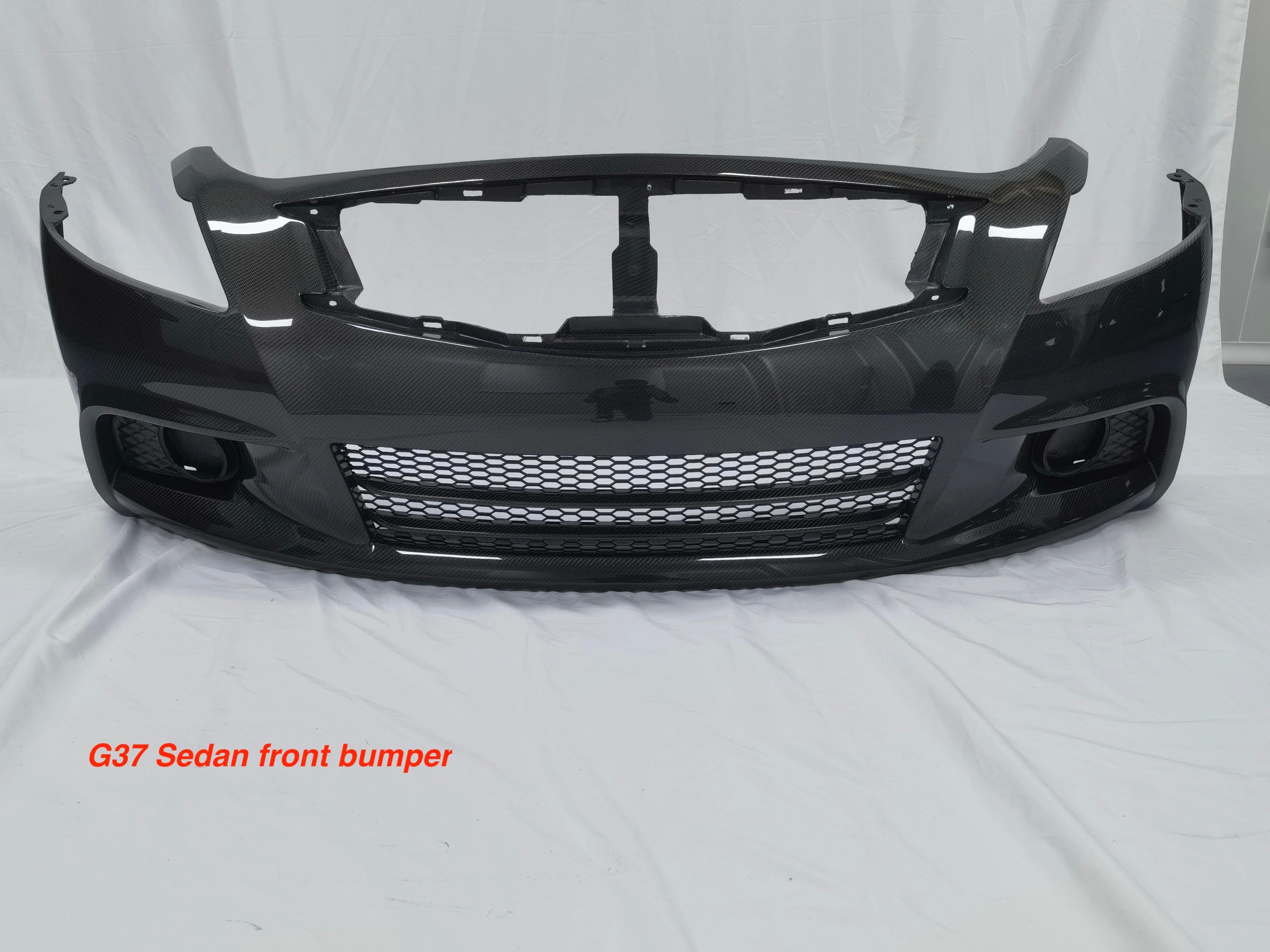 MyVQParts Full Carbon Fiber Sport Front Bumper – Infiniti G37 Sedan - photo 2 - MyVQParts