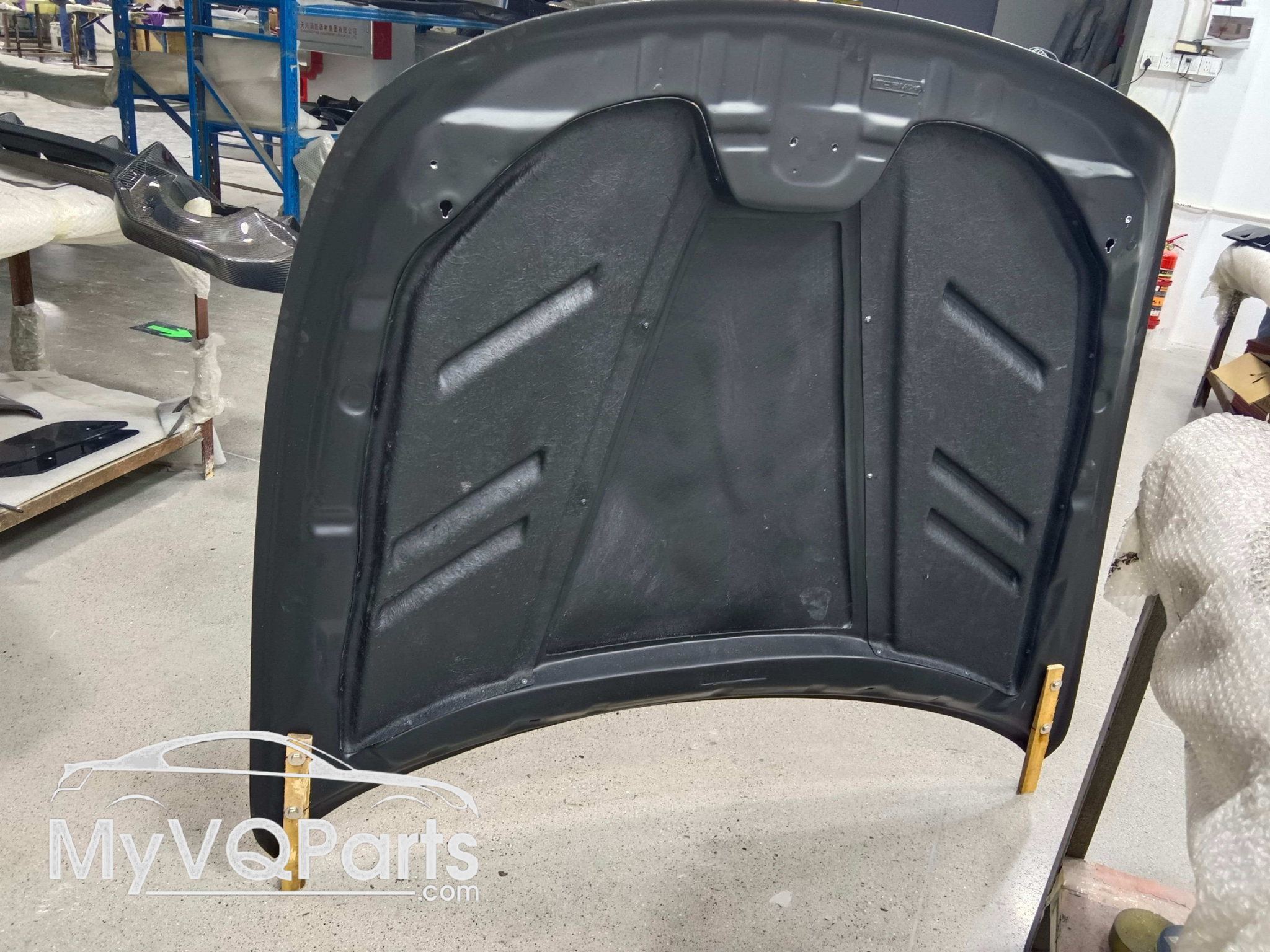 MyVQParts G37 Coupe “OG style” Full Carbon Fiber Vented Hood (2008-2015)