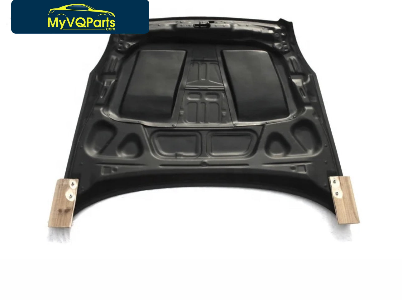 2003–2007 G35 Coupe Carbon Fiber Hood – Square Vent Style
