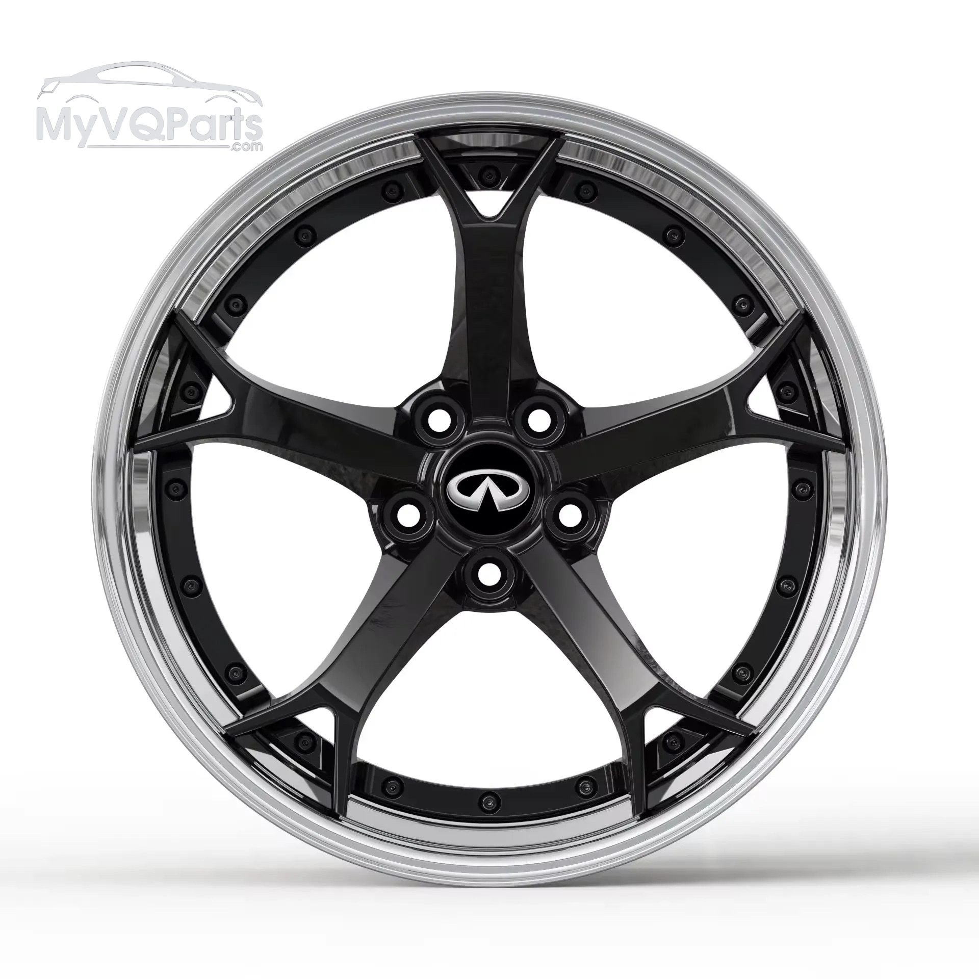 MyVQParts OE+ Forged Nismo Style Two-Piece Wheels – Ultimate Custom Wheels for Nissan Infiniti - MyVQParts
