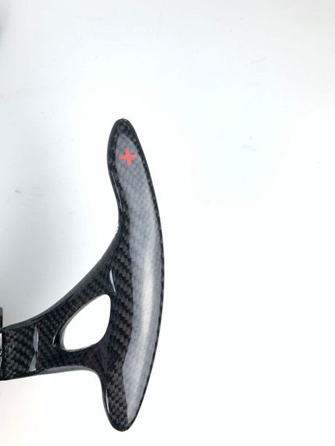 MyVQParts Custom Carbon fiber, steering wheel paddle shifter set for G37,Q50,Q60,370z,GTR