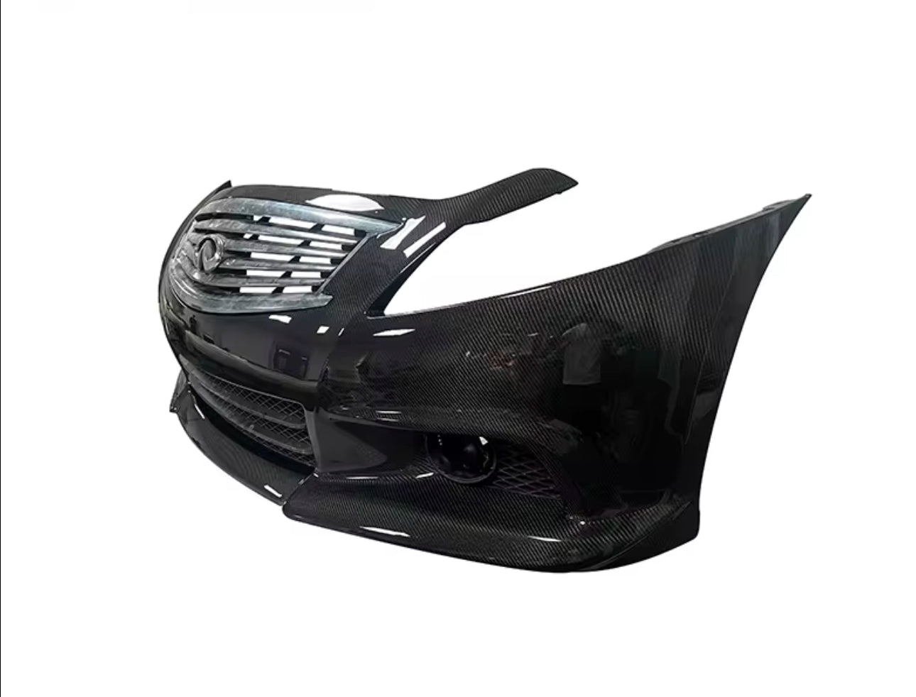 MyVQParts Full Carbon Fiber Sport Front Bumper – Infiniti G37 Sedan