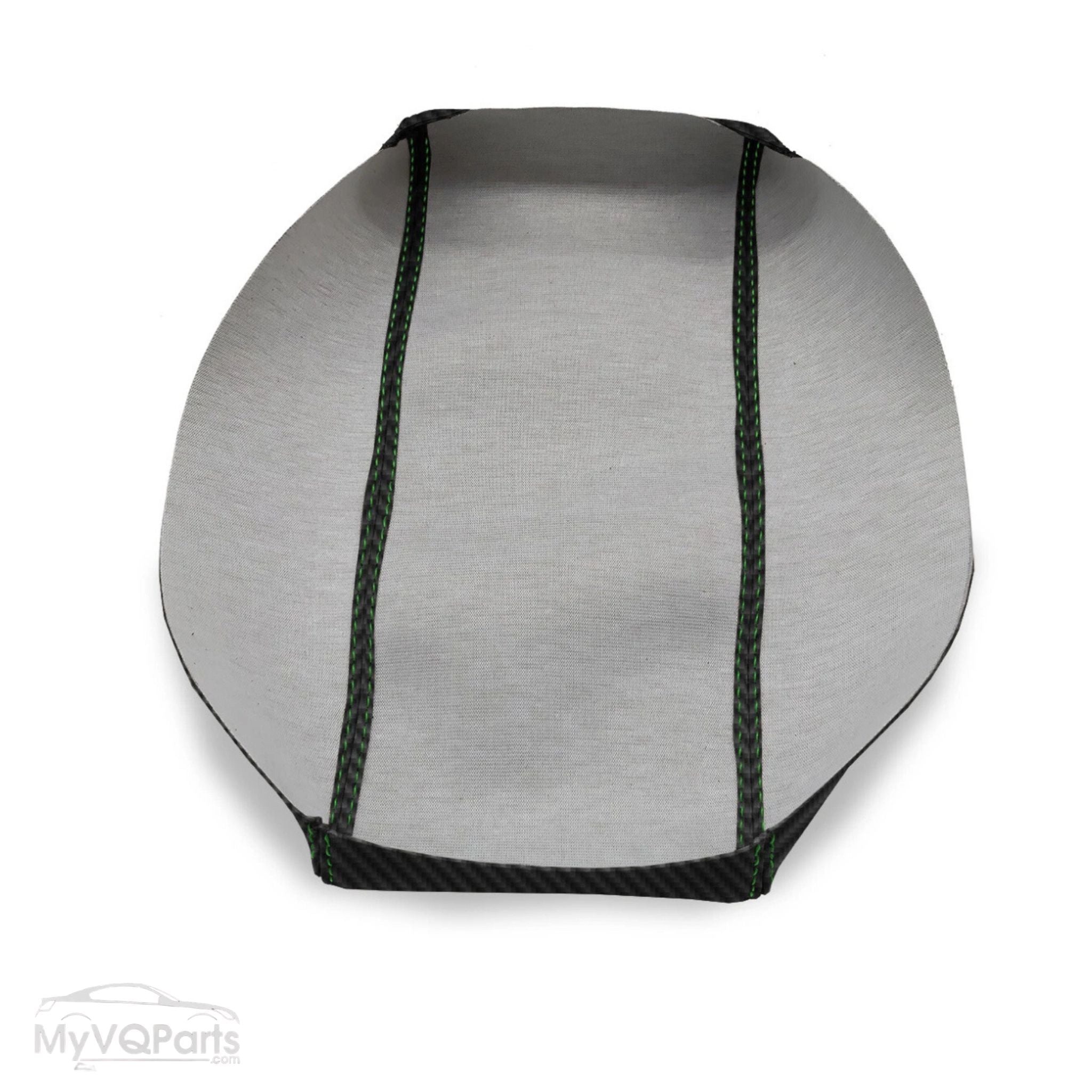 MyVQParts Console Lid Cover Carbon Fiber Style for Infiniti G35 Coupe 2002-2007 Custom Stitch