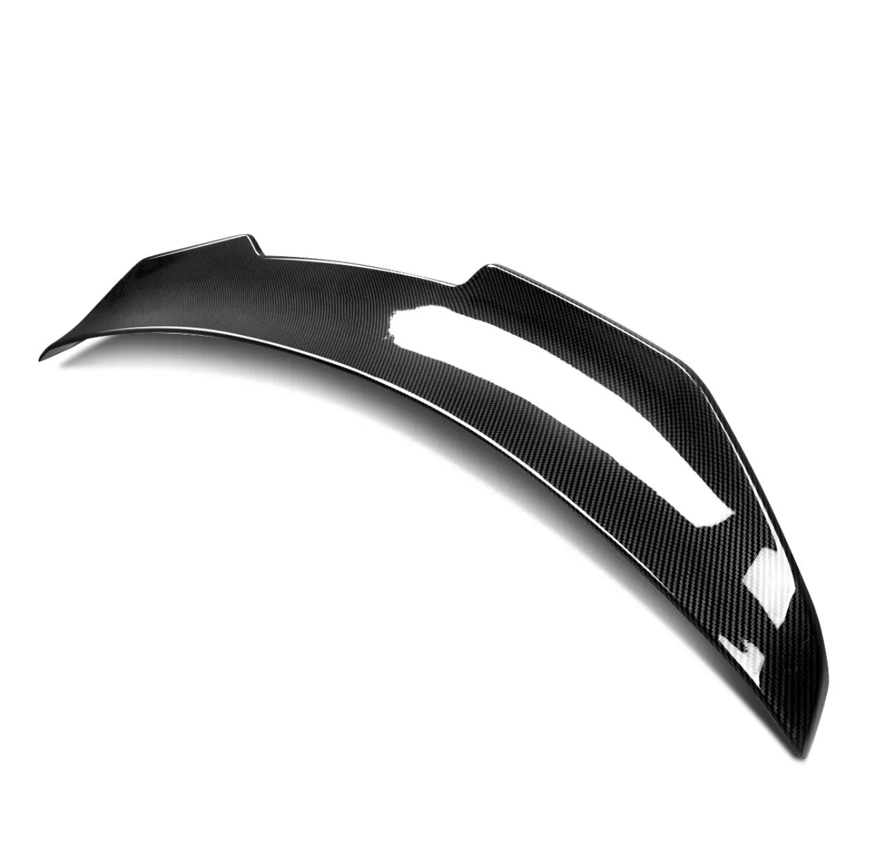 Duckbill Trunk Spoiler “M Style” Real Carbon Fiber Wing for Infiniti G35/G25/G37/Q40 Sedan (2007-2015)
