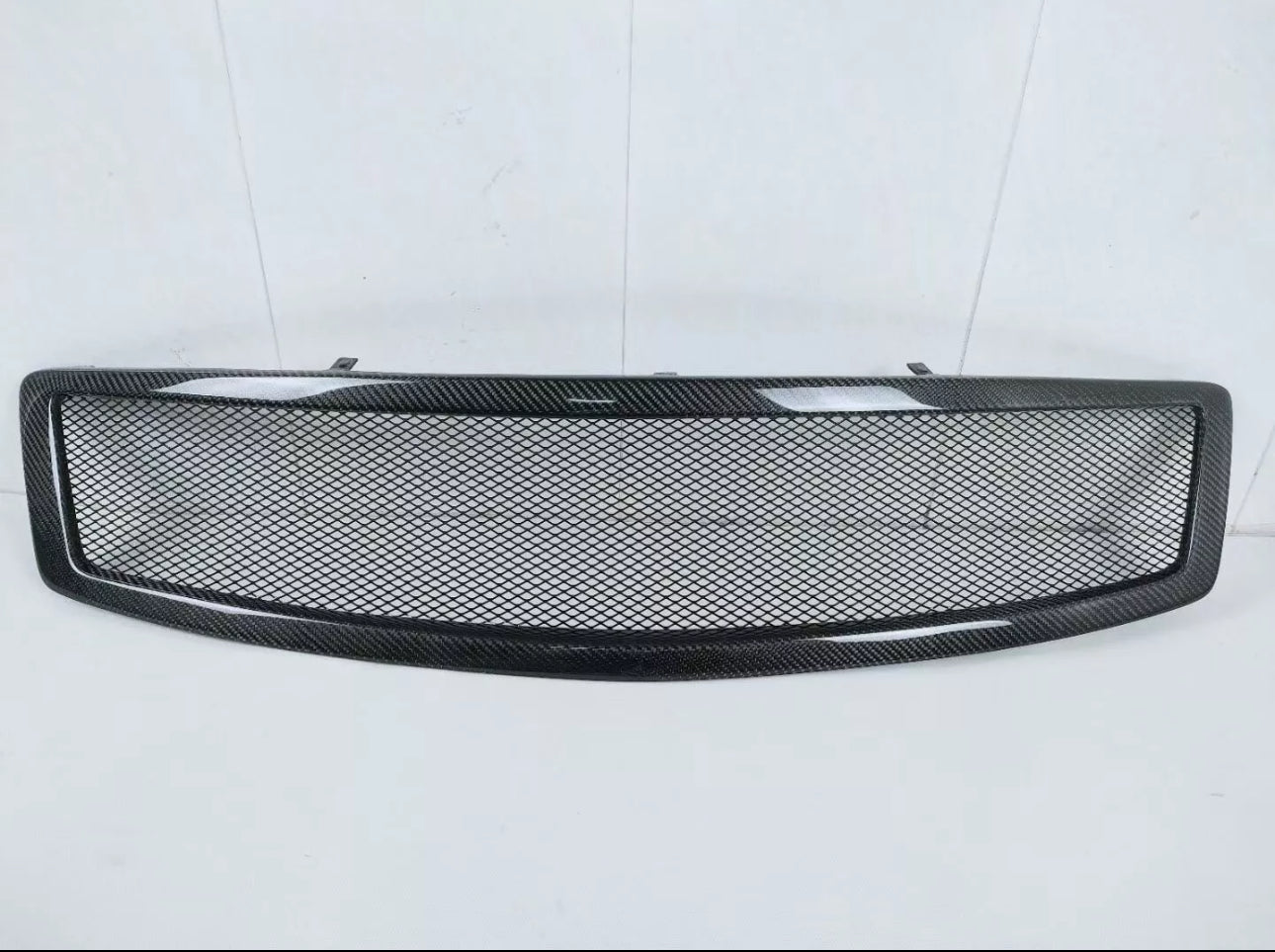 Carbon Fiber Front Mesh Grill Grille Fits Infiniti G G35 G37 2007-2009
