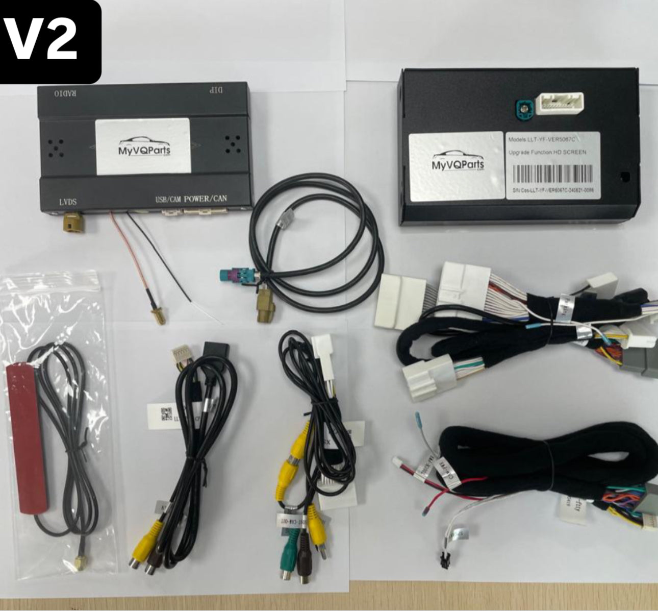 MyVQParts Apple CarPlay/Android Auto Module for G37, 370Z, Q50, Q60 GTR & Other Infiniti/Nissan Models