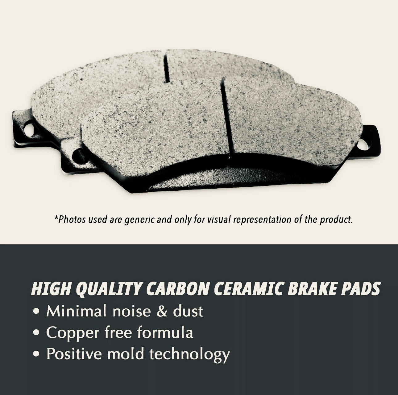 MyVQParts Front & Rear Drilled Brake Rotors + Ceramic Pad Kit | Compatible with INFINITI Q50, M37, Q60, Q70, G37 & Nissan 370Z (Sport/Non-Sport)