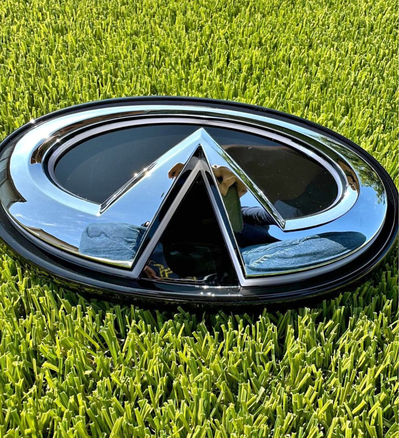 MyVQParts Q50/Q60 LED Emblem - Cool White, RGB, Chasing RGB, & Carbon Fiber Options