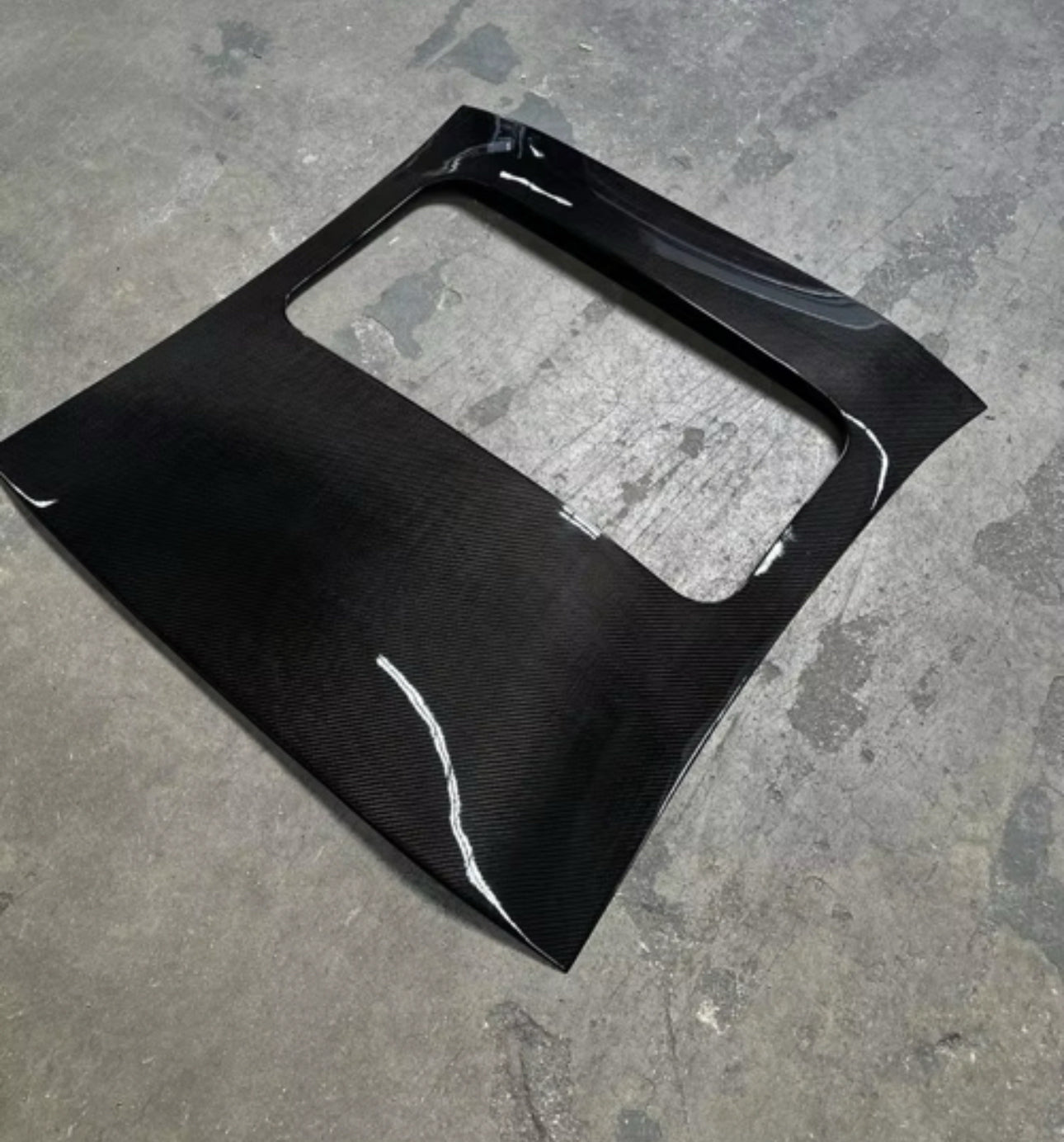 MyVQParts Full Carbon Fiber Roof Cap – Infiniti G37 Coupe (2008–2015)