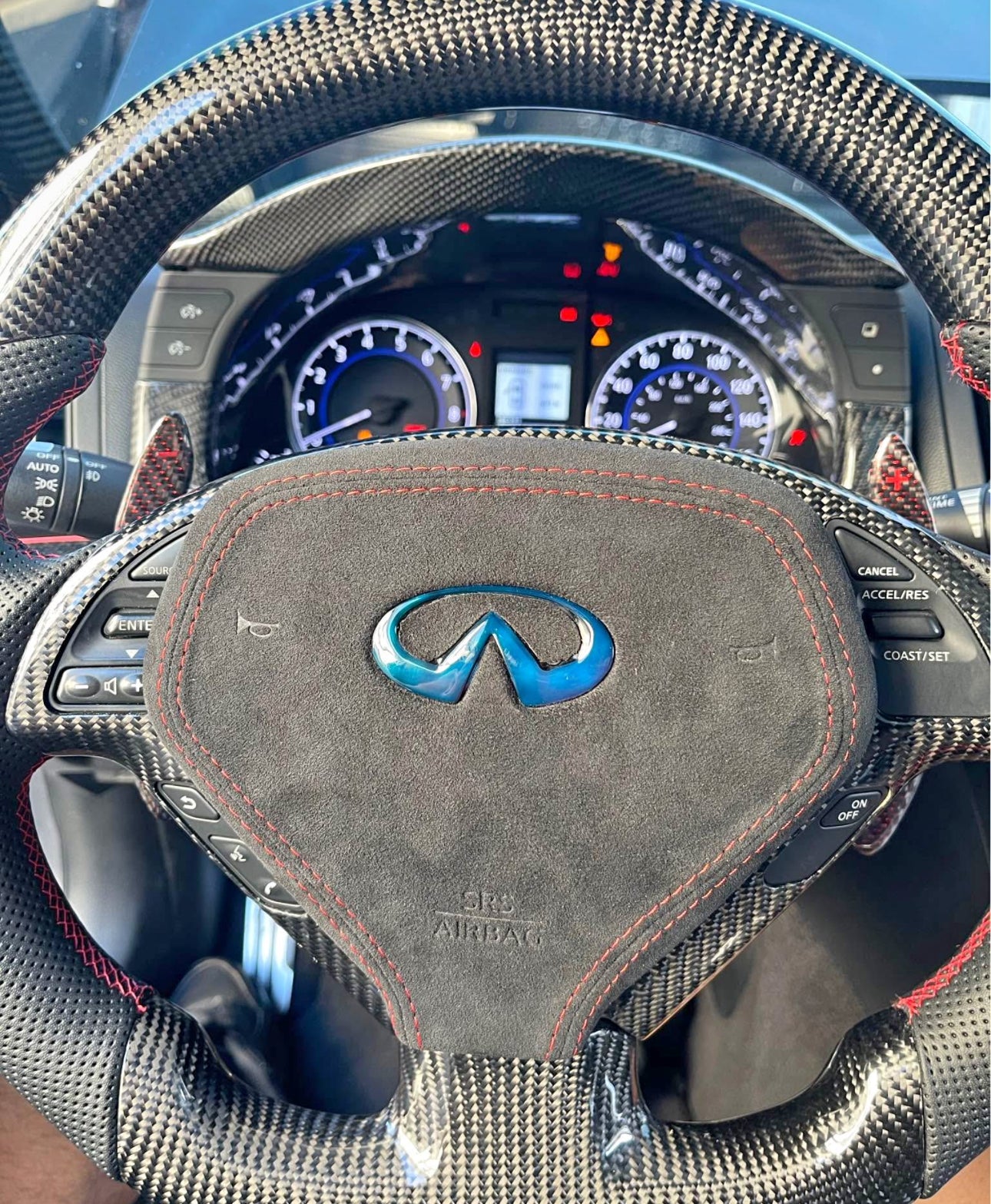 G37 Custom Airbag Cover