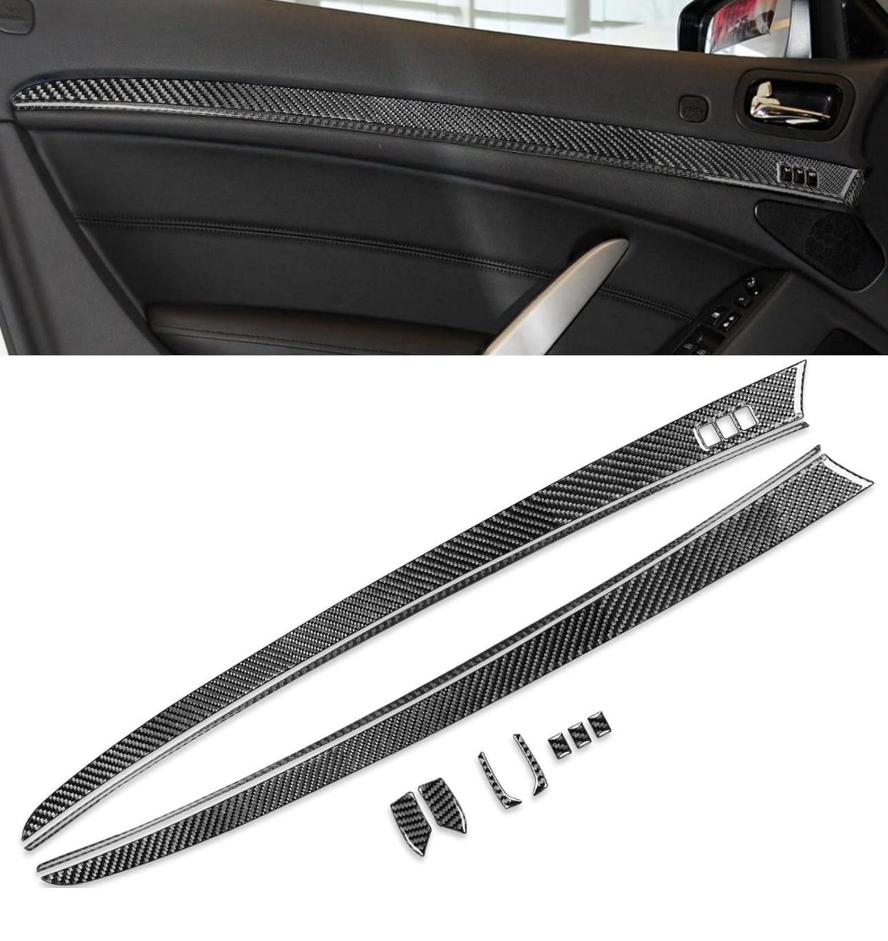 MyVQParts Ultimate G37 Coupe & Sedan Full Real Carbon fiber interior Kit