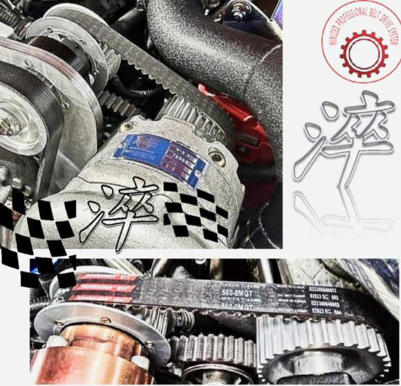 MyVQParts x Minized Race Grade COG Rear Drive Belt Kit for VQ37VHR/VQ35HR Vortech Superchargers