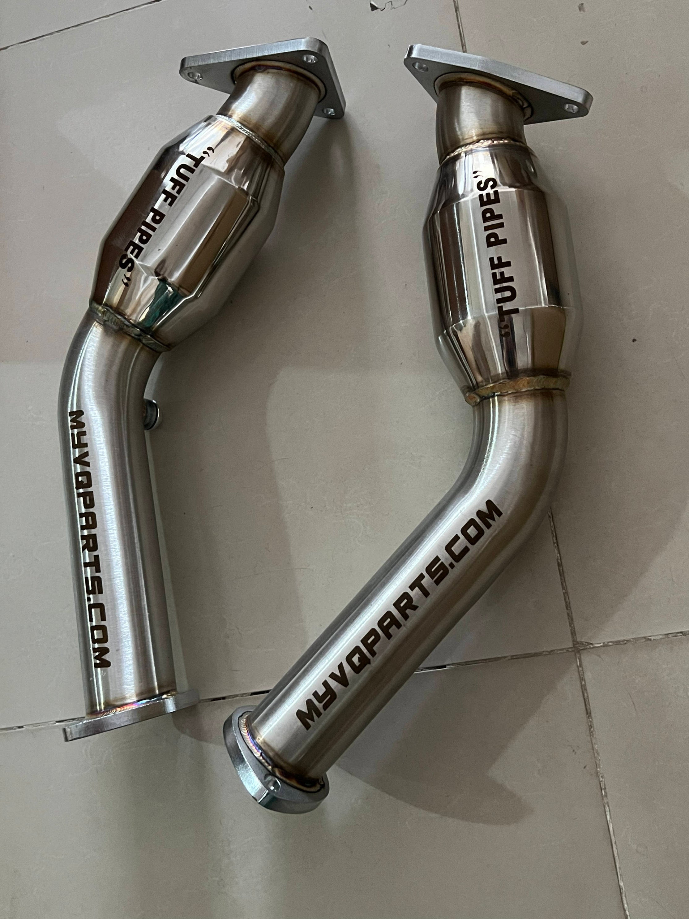 G37/370z “Tuff Pipes” Resonated test pipes VQ37VHR/VQ35HR