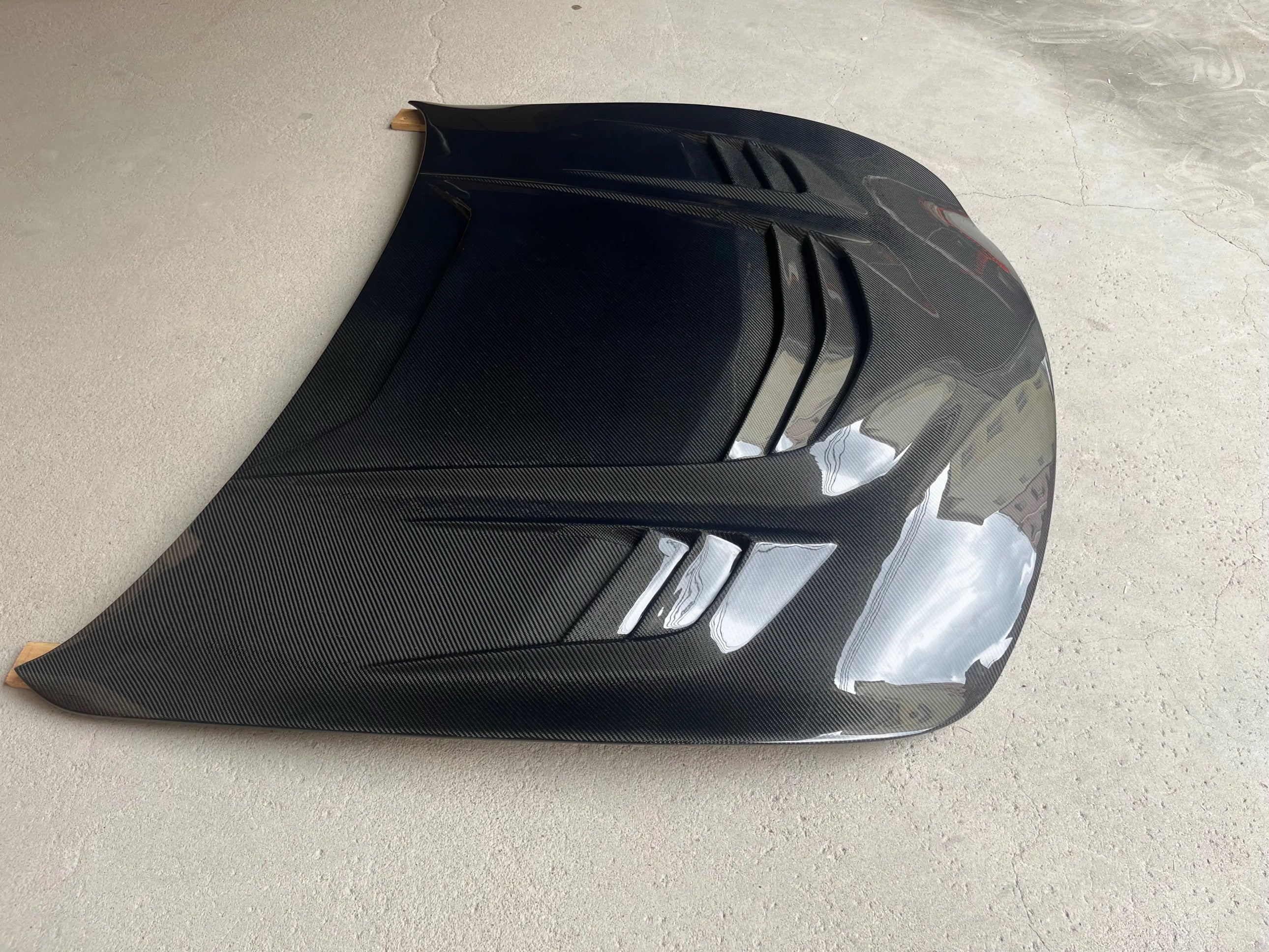 MyVQParts V2 G37 Coupe & Sedan Ground Attack Carbon Fiber Vented Hood