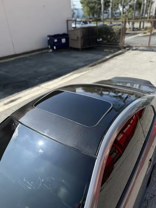 MyVQParts Full Carbon Fiber Roof Cap – Infiniti G37 Coupe (2008–2015)
