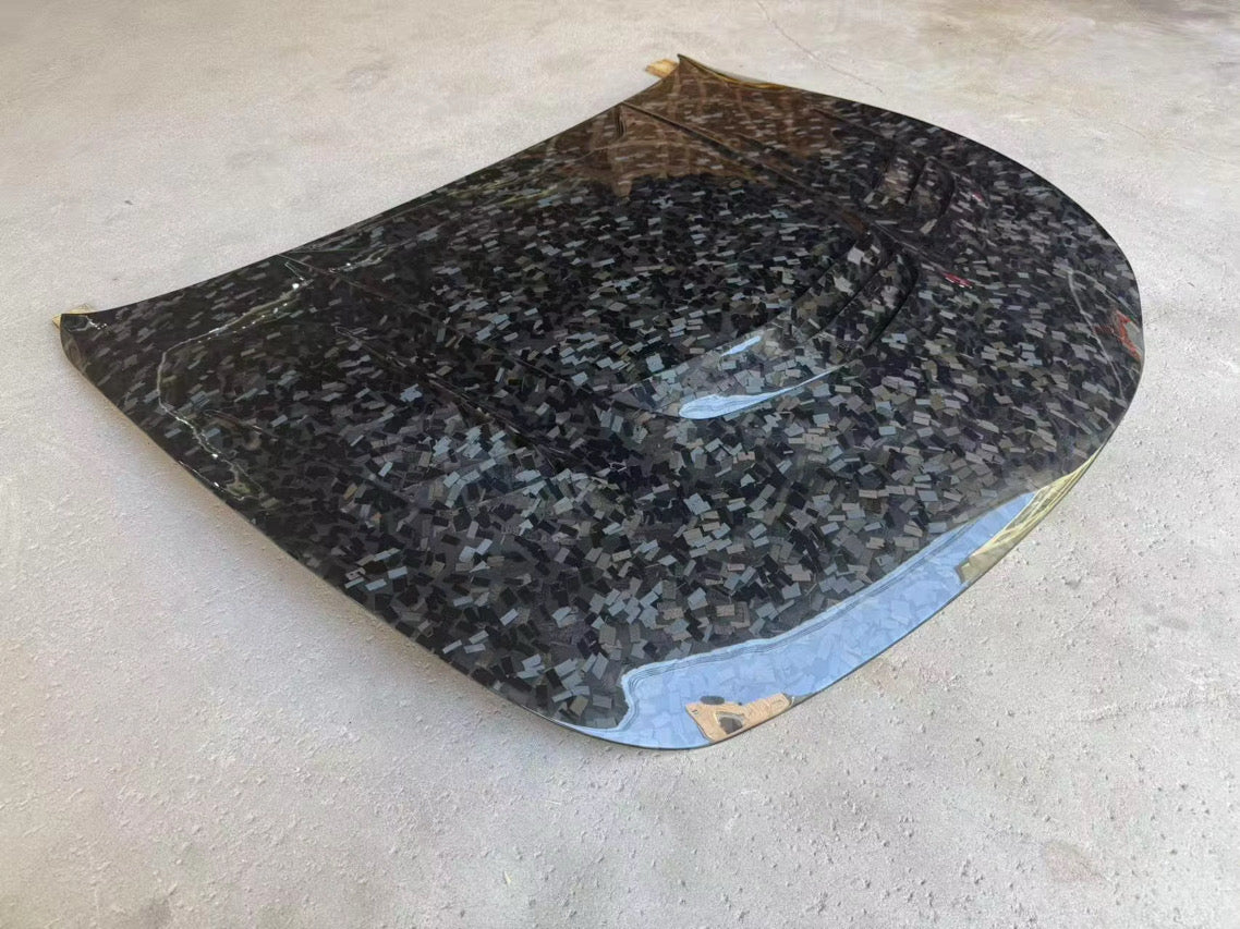 MyVQParts V2 G37 Coupe & Sedan Ground Attack Carbon Fiber Vented Hood