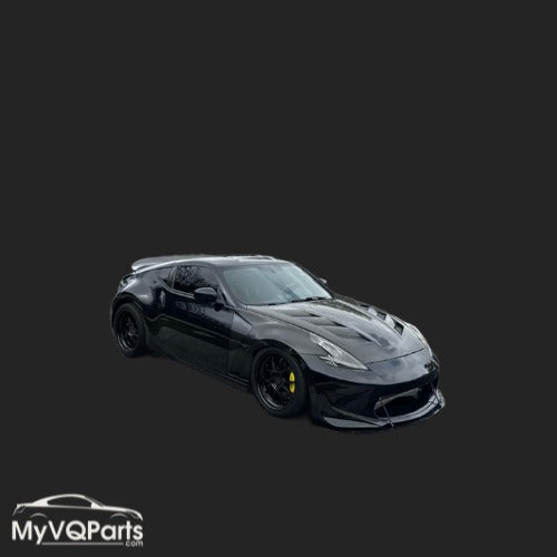 MyVQParts 370z V1 Vented Full Carbon Fiber Hood
