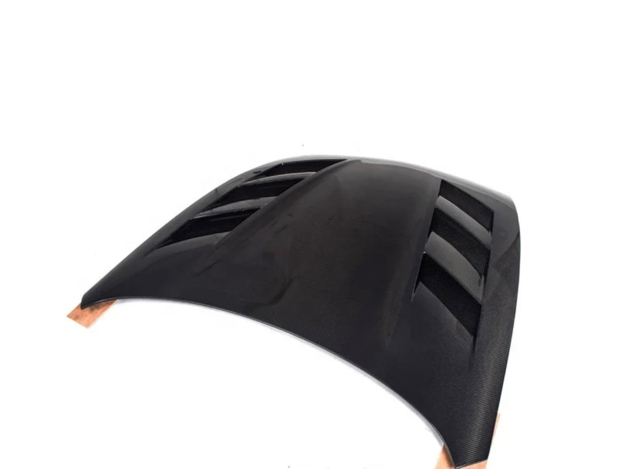 MyVQParts 370z V1 Vented Full Carbon Fiber Hood