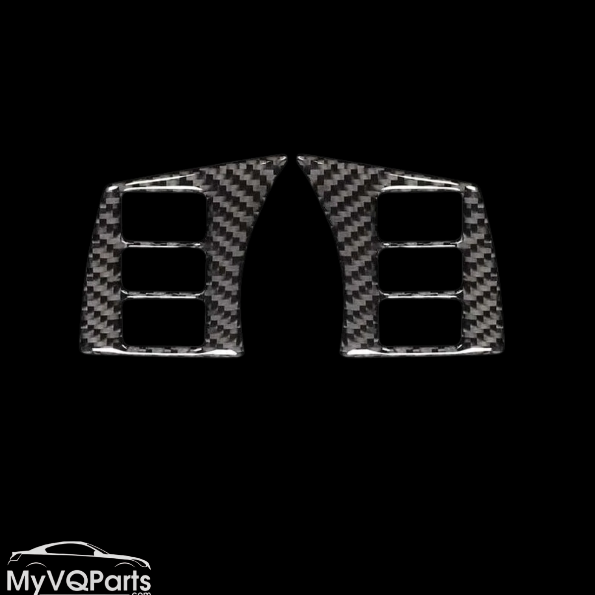 MyVQParts For Nissan 350Z 2003-2009 Carbon Fiber Interior Panel Trim Cover