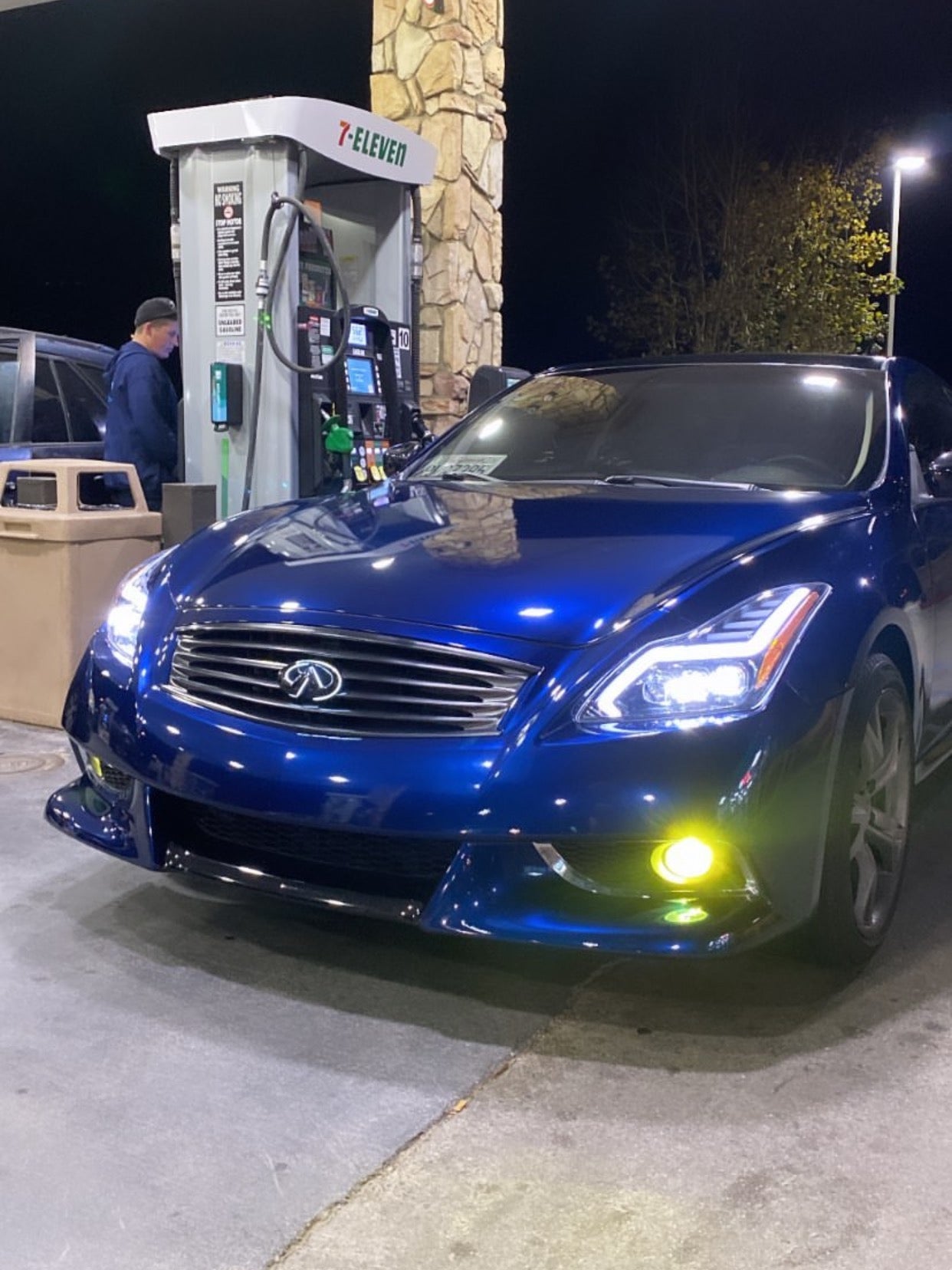 MyVQParts G37 Coupe & Sedan LED Emblem - Cool White, RGB, & Carbon Fiber