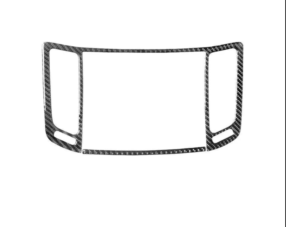 Real Carbon Fiber Center Air Vent Trim Cover for Infiniti G37 Coupe & Sedan 2010–2013 – 3M Adhesive Backing