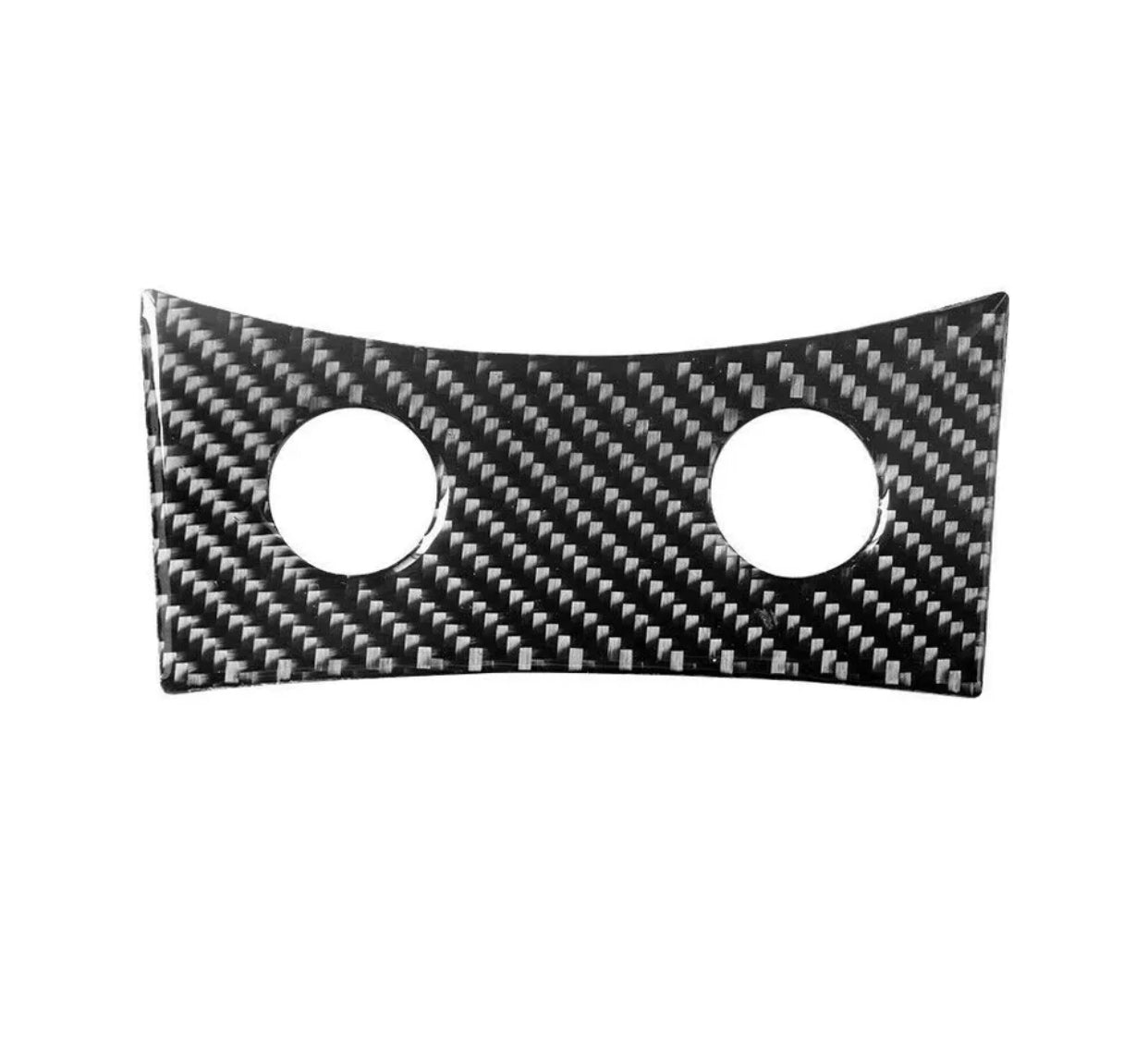 Carbon Fiber Seat Heater Button Cover Trim for Infiniti G37 Sedan & Coupe (2010-2014)